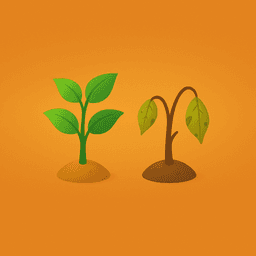 Healthy & Unhealthy Plants